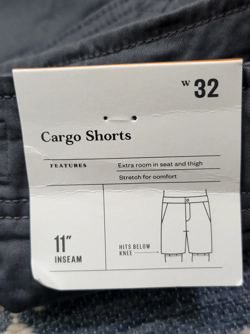 Goodfellow & Co Charcoal Gray Cargo Shorts